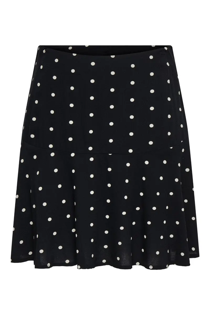 Only - Onlkeshav Short Skirt - 4959210 Black Dots