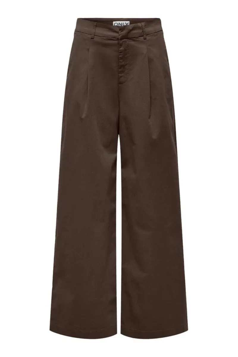 Only - Onlliana X Wide Pleat Pant Ox - 5164852 Delicioso