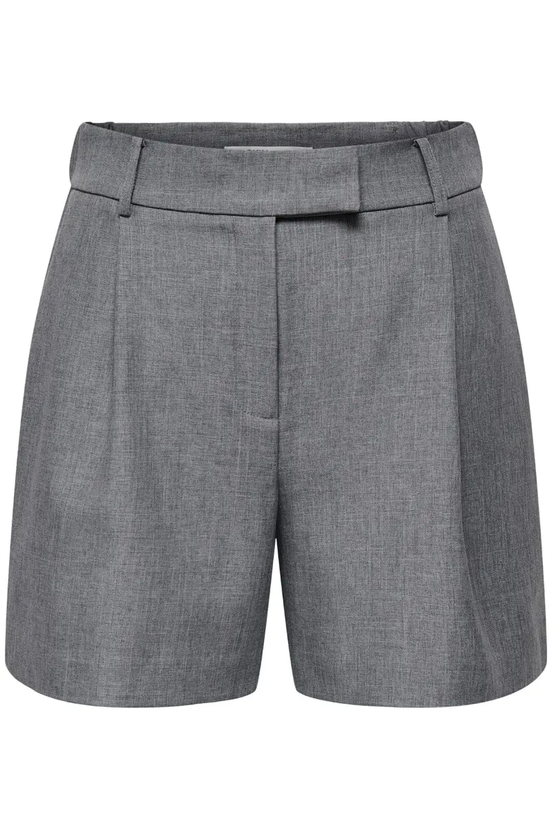 Only - Onllinda Mel Shorts Tlr 15283727 - 4792902 - Medium Grey Melange