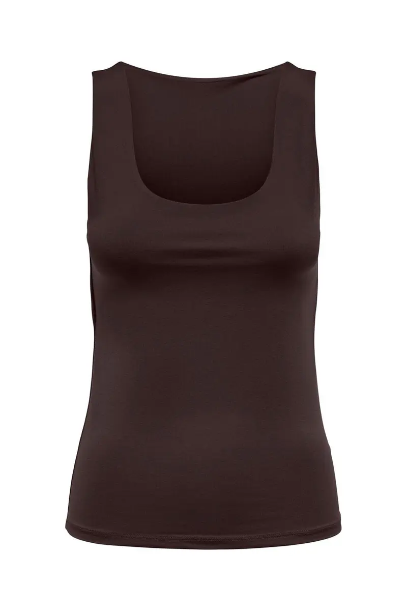 Only - Onllone S/L 2-Way Top - 4969818 Chocolate Torte