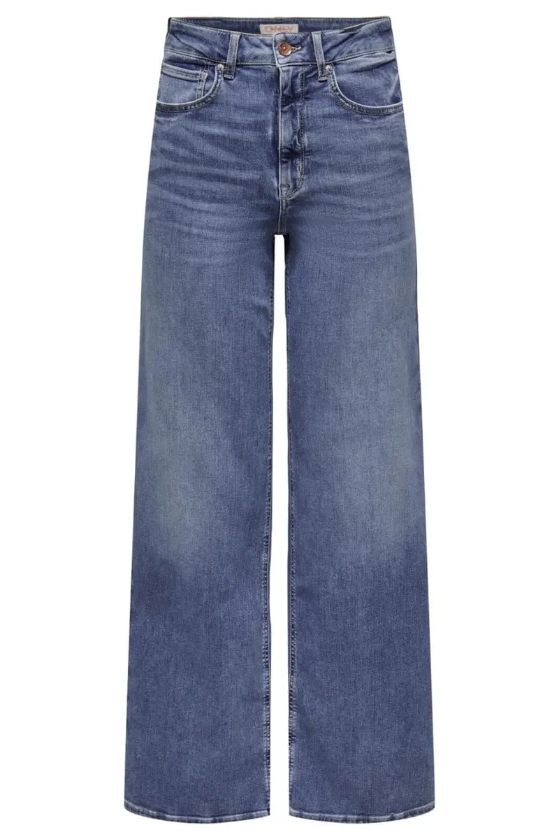 Only - Onlmadison Blush Wide Cro372 - 4117715 Medium Blue Denim