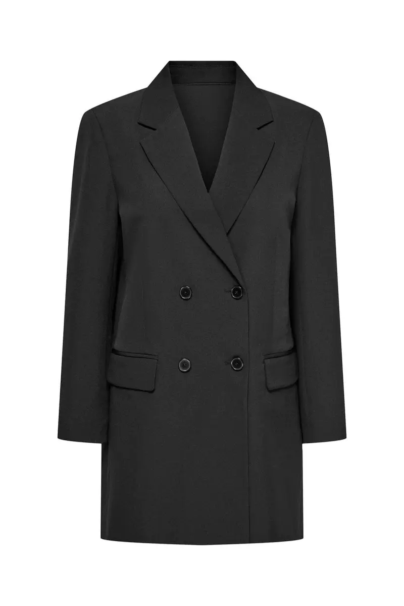 Only - Onlmalika Life L/S Bow Blazer Dress Tlr - 4978548 Black