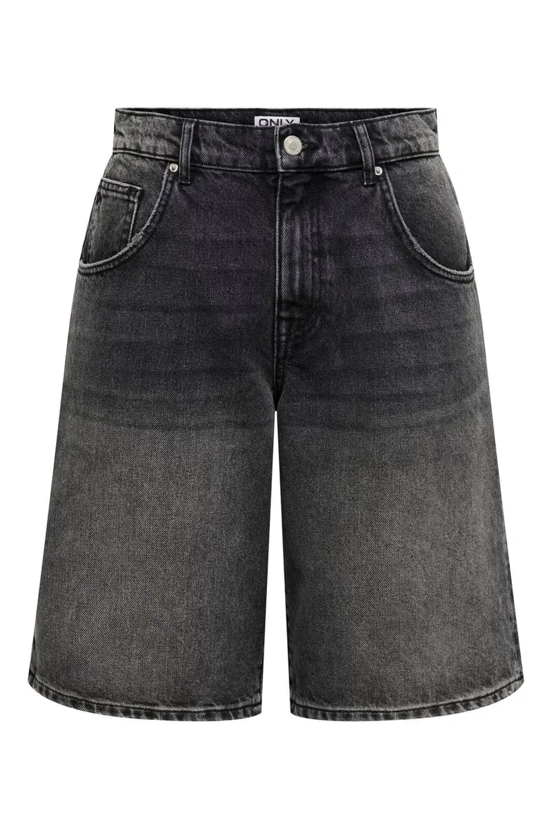 Only - Onlmate Reg Baggy Long Shorts - 4771780 Washed Black