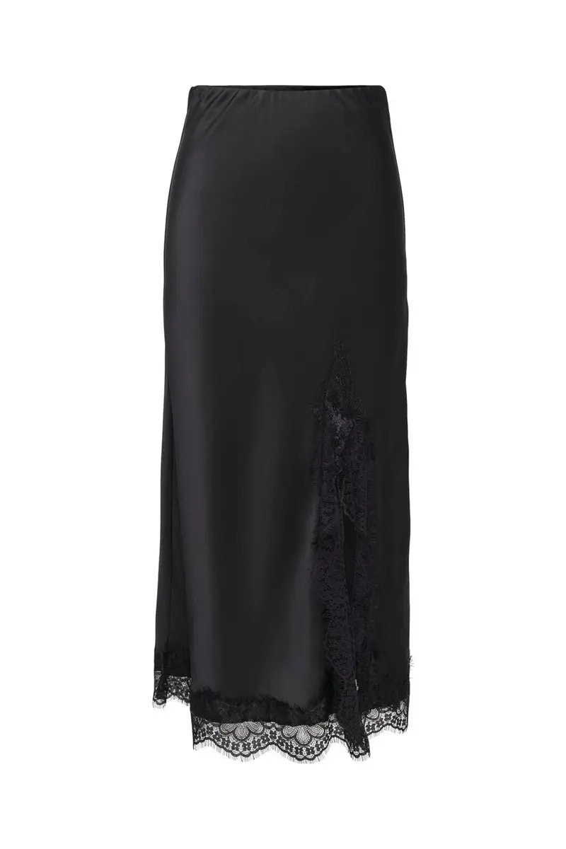 Only - Onlmenus Long Lace Skirt - 5100200 Black