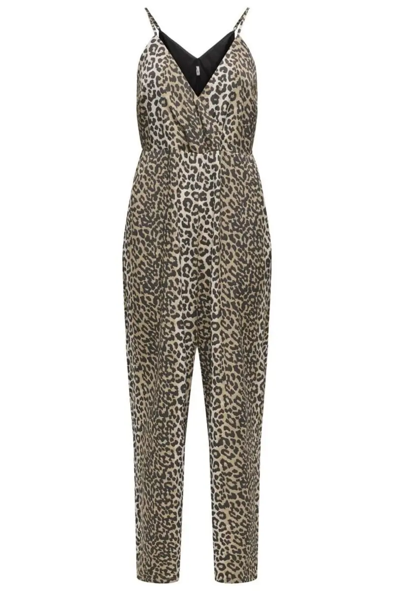 Only - Onlnova Life Elite Emza Jumpsuit - 4746249 Timber Wolf 631 Wildlife