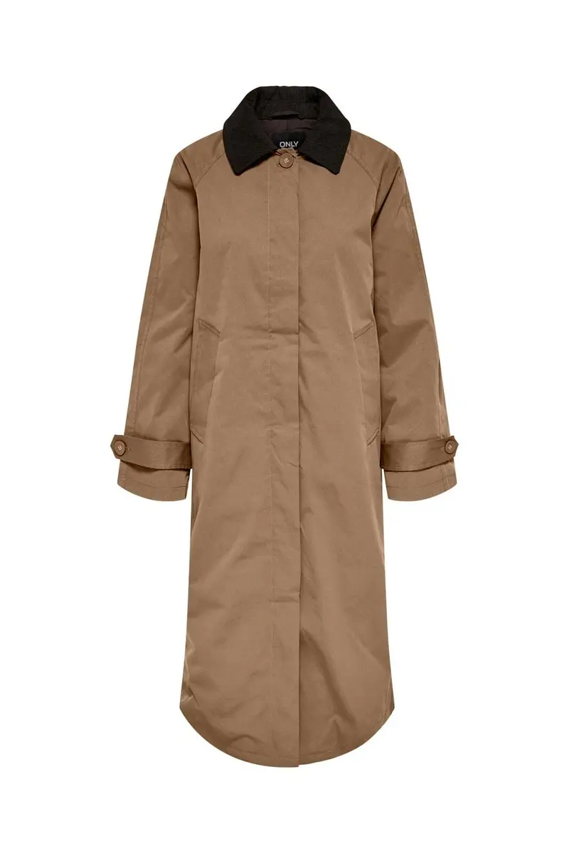 Only - Onlorchid Cord Mix Coat - 5102009 Otter Chocolate Torte