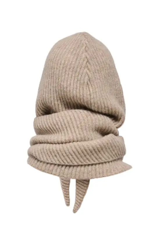 Only - Onlpatrizia Hooded Scarf Acc - 4962324 Silver Mink Melange