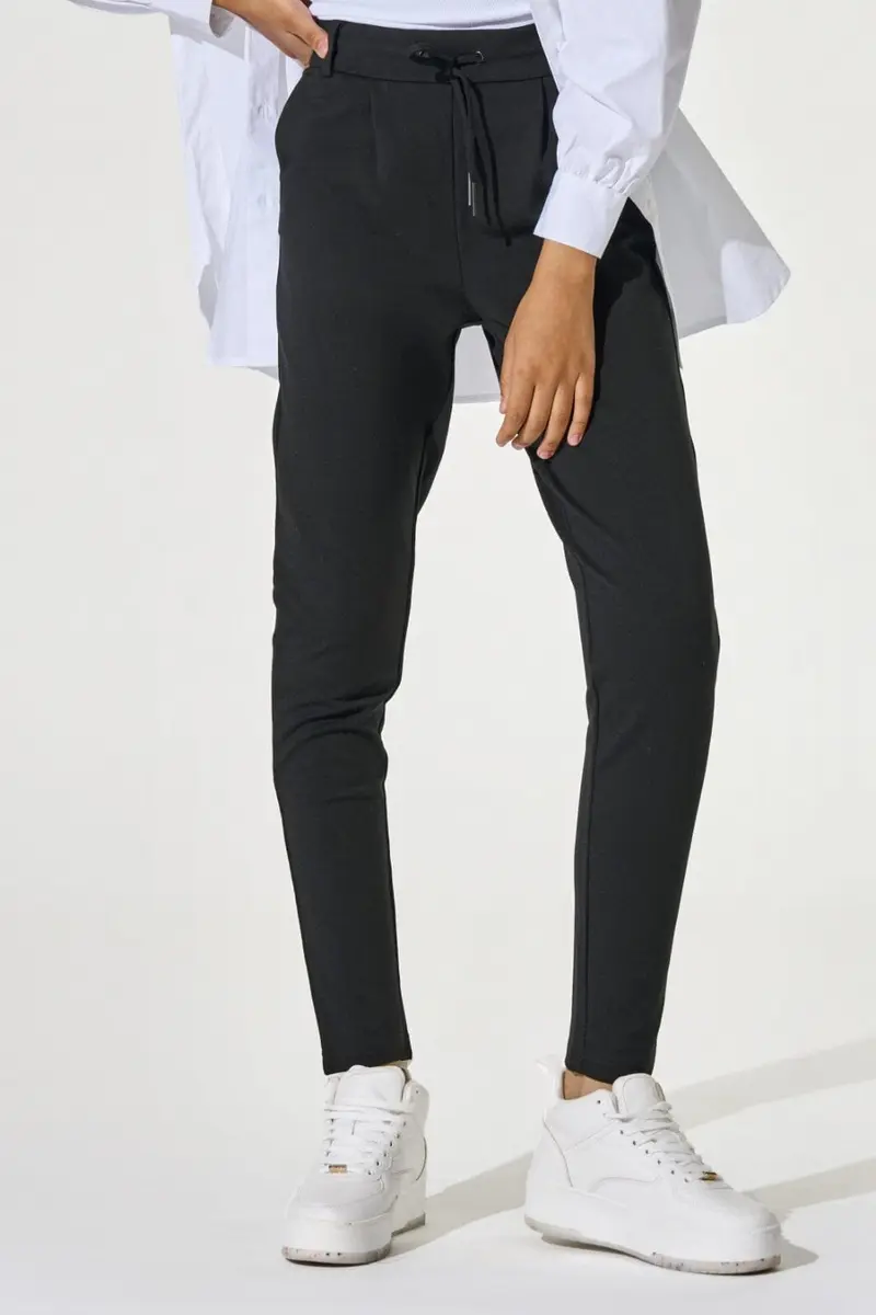Only - Onlpoptrash Life Easy Col Pant - 2227452 Black