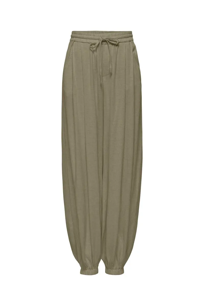 Only - Onlsiesta Linen Bl Baggy Barrel - 5049000 Mermaid