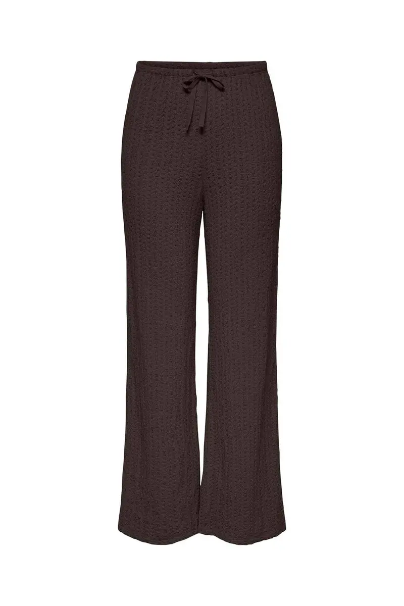 Only - Onlsif Wide Pants - 5081423 Chocolate Torte