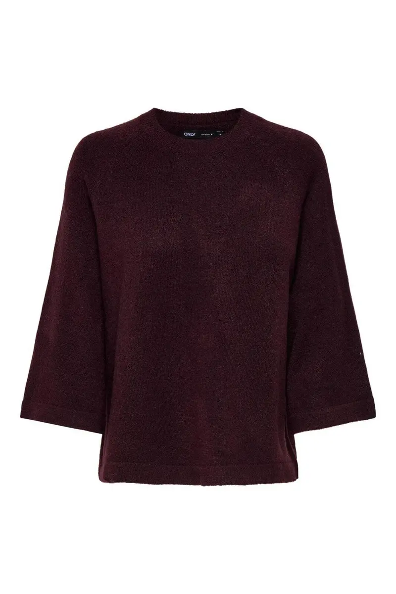 Only - Onlsimoni 3/4 Pullover Knt - 4854434 Port Royale Melange