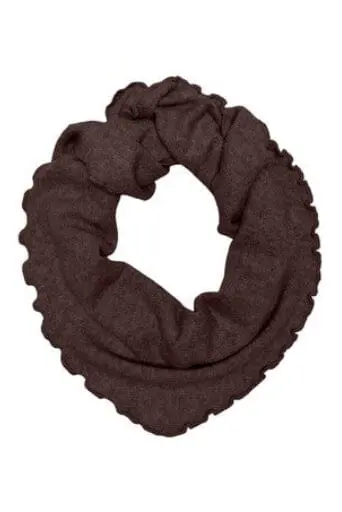 Only - Onlulrikke Frill Scarf Acc - 5209175 Coffee Bean Melange