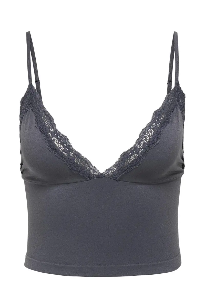 Only - Onlvicky Lace Singlet V-Neck Acc - 4816300 Periscope