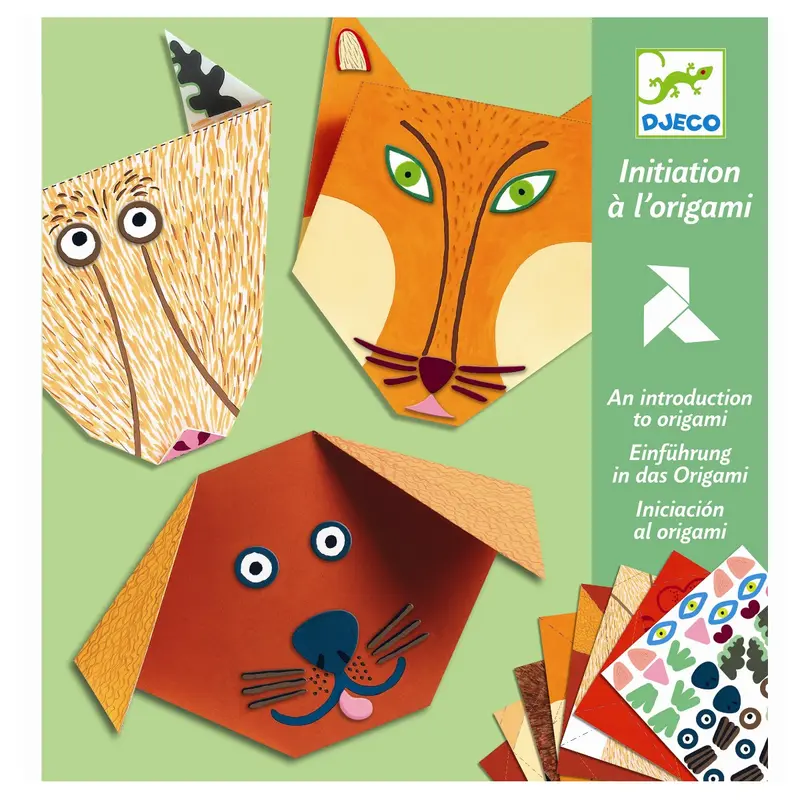 Origami. Dyrehoveder