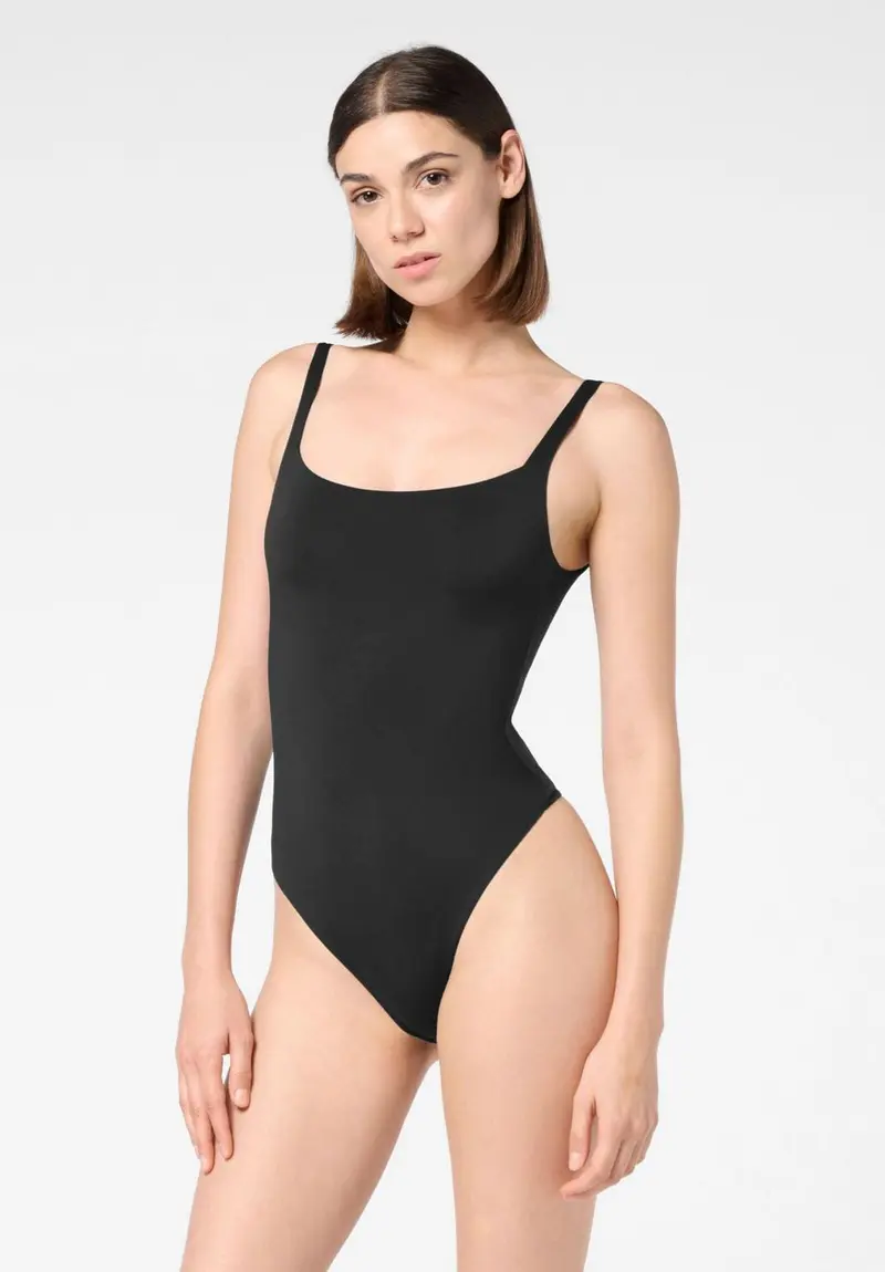 Oroblu - Oroblu Skinwear Body Thin Straps Vobt01710 - Black