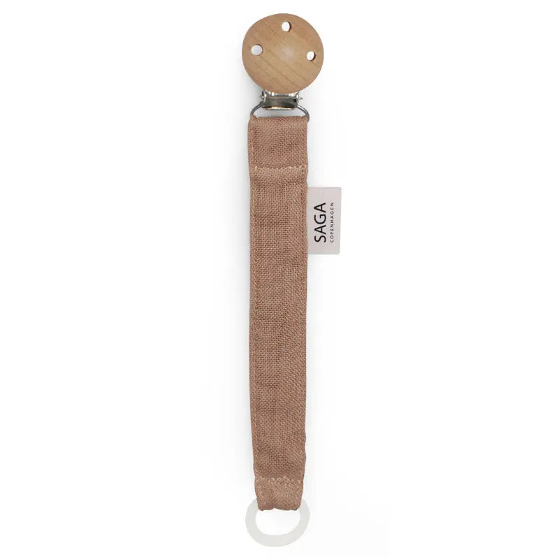 Pacifier Clip - Pala - Latté