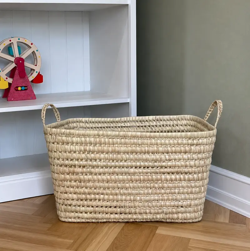 Palm Leaf Open Basket - XXL 80cm