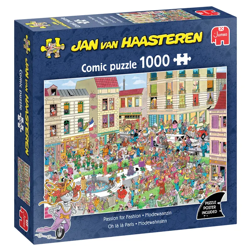 Passion for Fashion Jan van Haasteren 1000 brikker puslespil