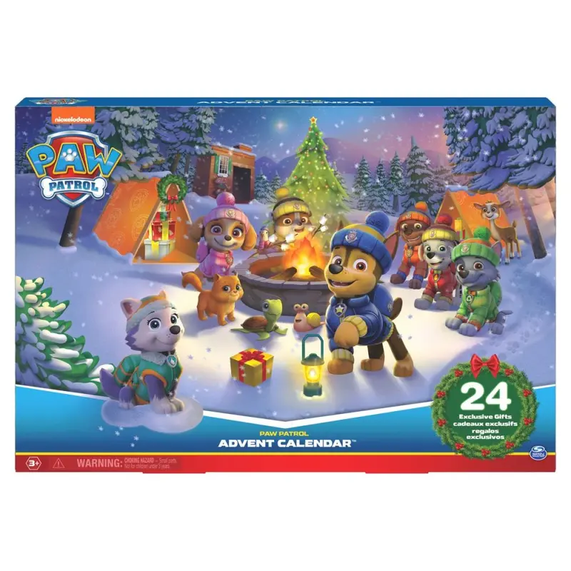 Paw patrol julekalender med legetøj (2022)