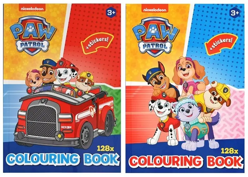 Paw Patrol - Malebog med klistermærker