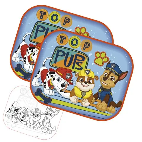 Paw patrol sol skærme til bil vinduet