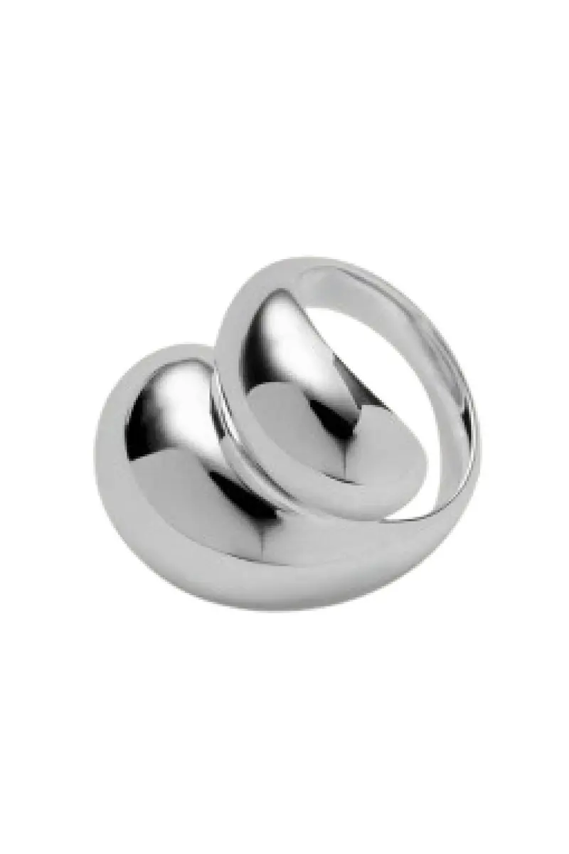 Pernille Corydon - La Pausa Ring r-748-s - Silver