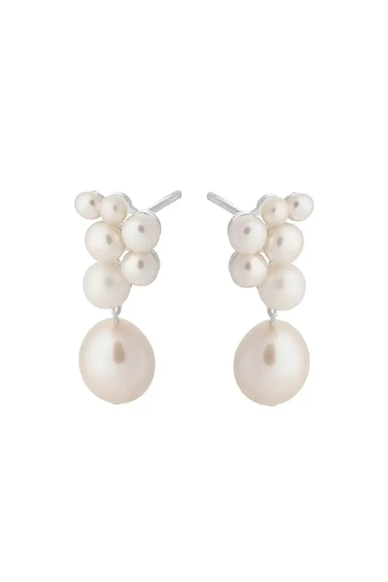 Pernille Corydon - Ocean Treasure Earsticks e-445-s - Silver