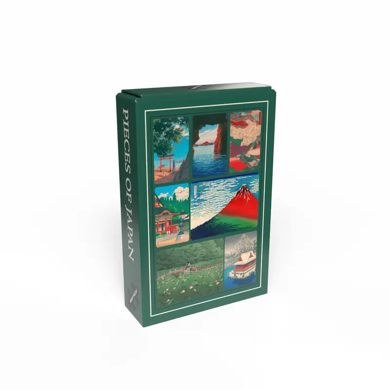 Pieces of Japan minipuslespil med 99 brikker fra Penny Puzzle