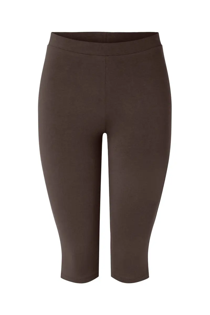Pieces - Pcalli Capri Leggins Dm - 5260916 Hot Fudge