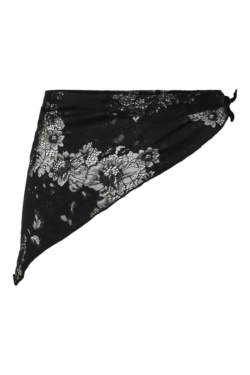 Pieces - Pcaria Lace Sarong Pp - 5091577 Black