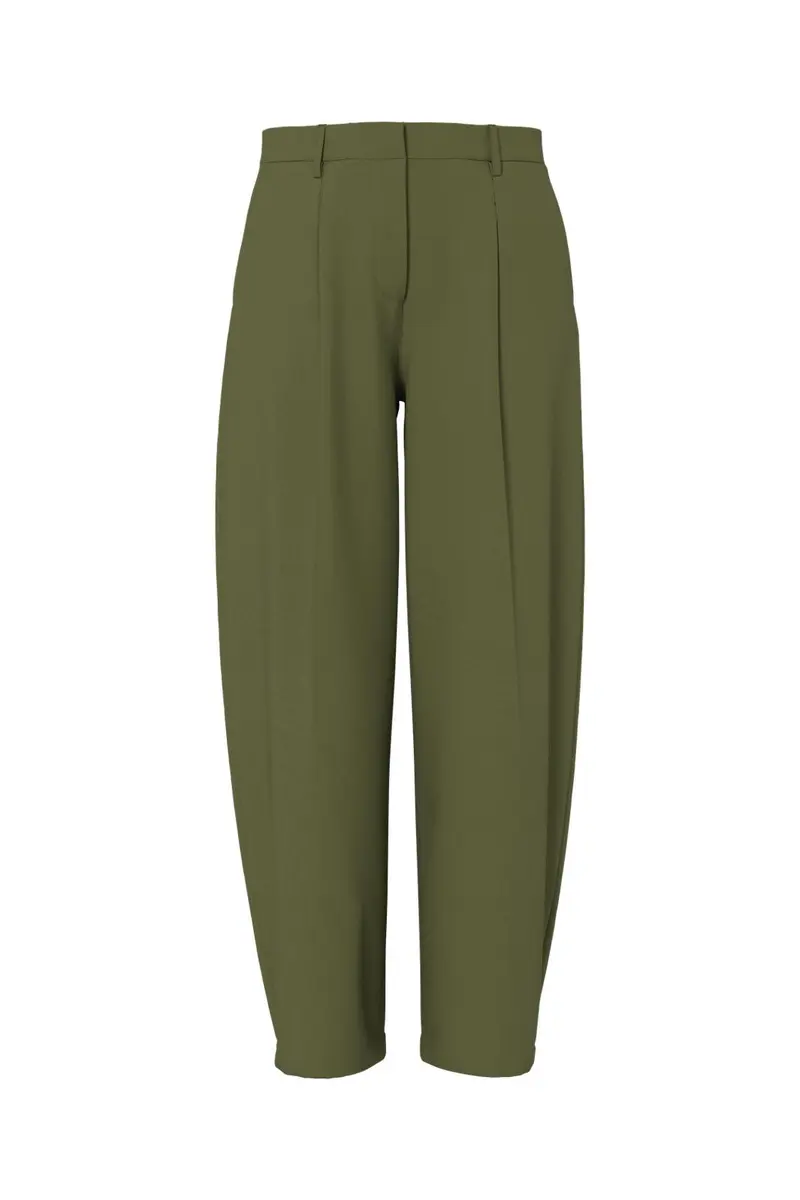 Pieces - Pcbosella Barrel Pants - 5101885 Sphagnum
