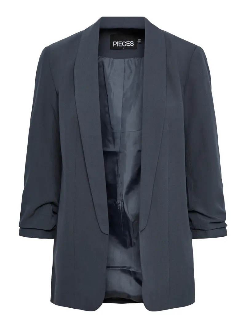 Pieces - Pcboss 3/4 Blazer - Ombre Blue