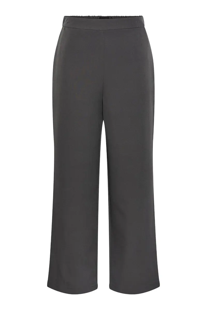 Pieces - Pcbossy Wide Plain Pant - 4266208 Magnet