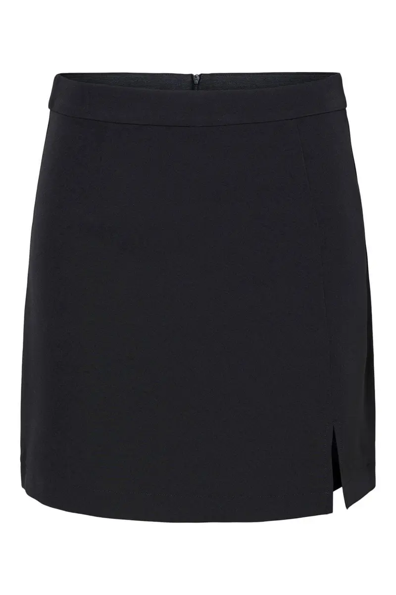Pieces - Pcbozzy Slit Skirt - 4543165 Black