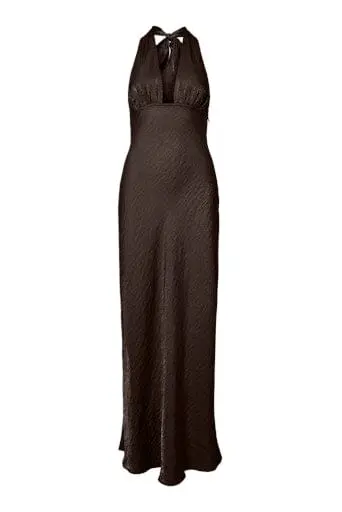 Pieces - Pcbyrsa Sl Ankle Dress Pp - 5100847 Hot Fudge