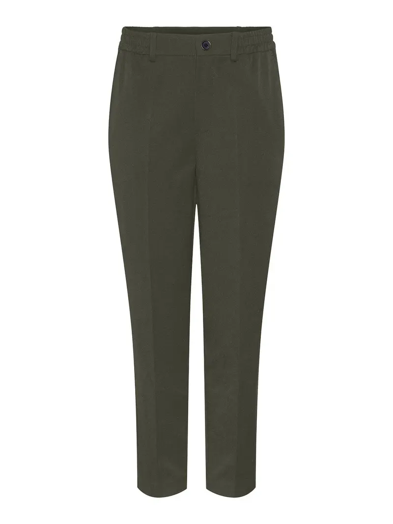 Pieces - Pccamil Ankle Pant - 4476266 Deep Lichen Green