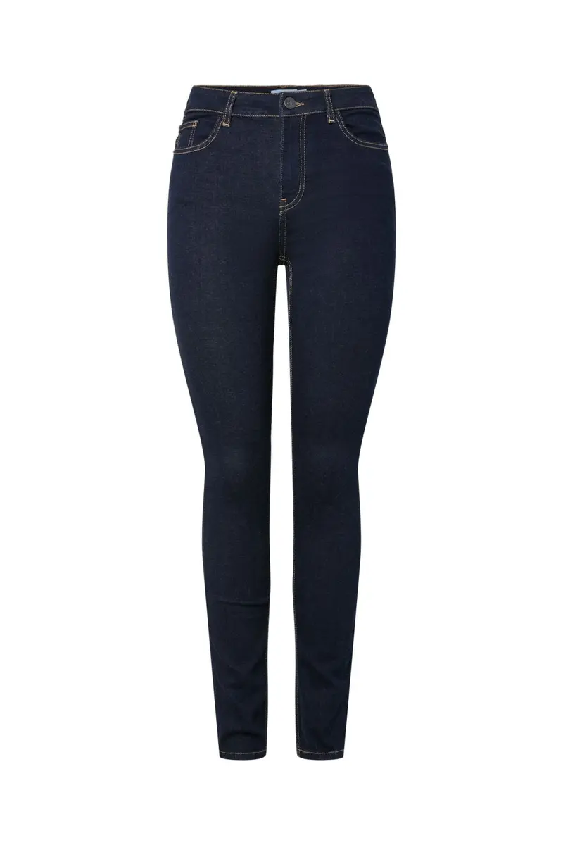 Pieces - Pcdaisy Skinny Jeans - 5039521 Dark Blue Denim Rinse