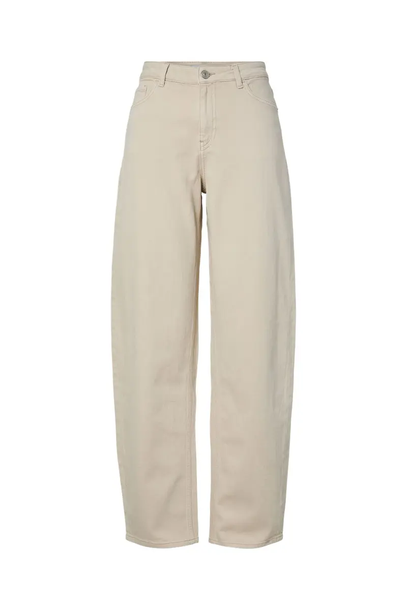 Pieces - Pcgrace Barrel Jeans - 5039579 Silver Lining