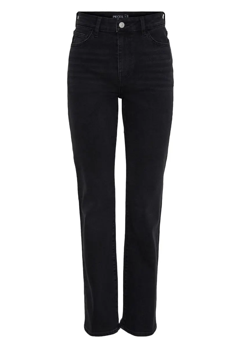 Pieces - Pckelly Straight Jeans Bl102 - 4421715 Black