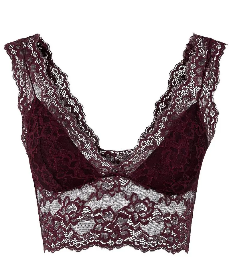 Pieces - PcLina Lace Bra - Port Royal