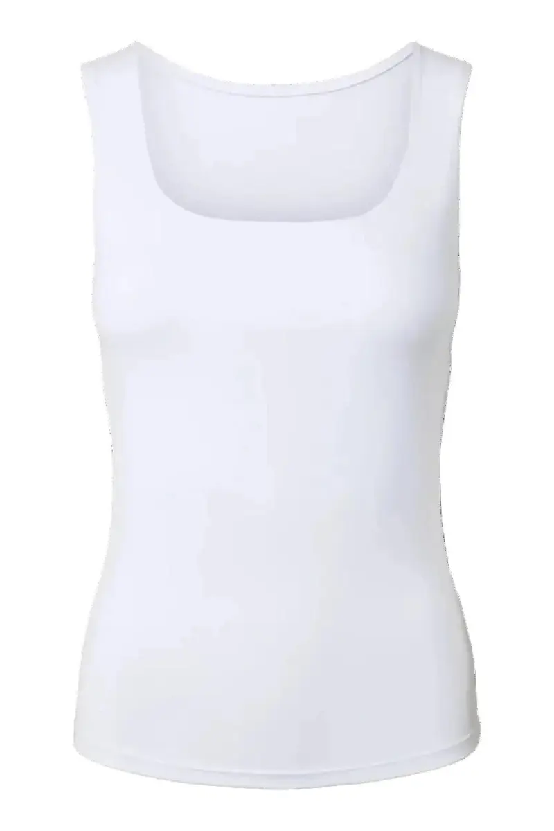 Pieces - Pclula Sl Reversible Tanktop - 4897664 Bright White