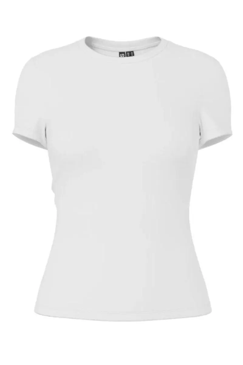 Pieces - Pclula Ss Tee - 4897668 Bright White