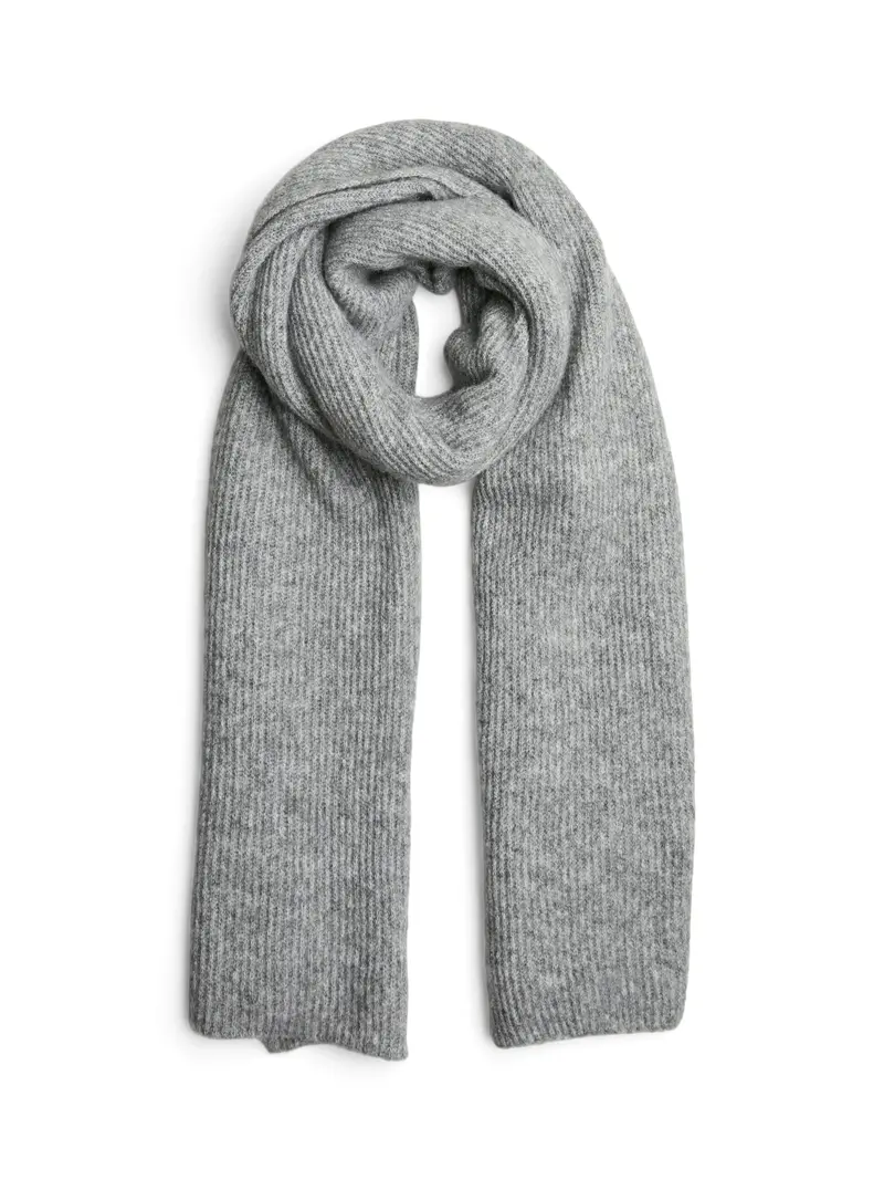 Pieces - Pcmoella Scarf - 4547301 Medium Grey Melange