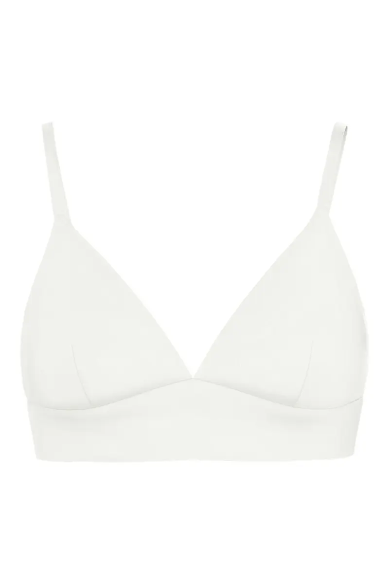 Pieces - Pcnamee Triangle Bra - 4824020 Bright White