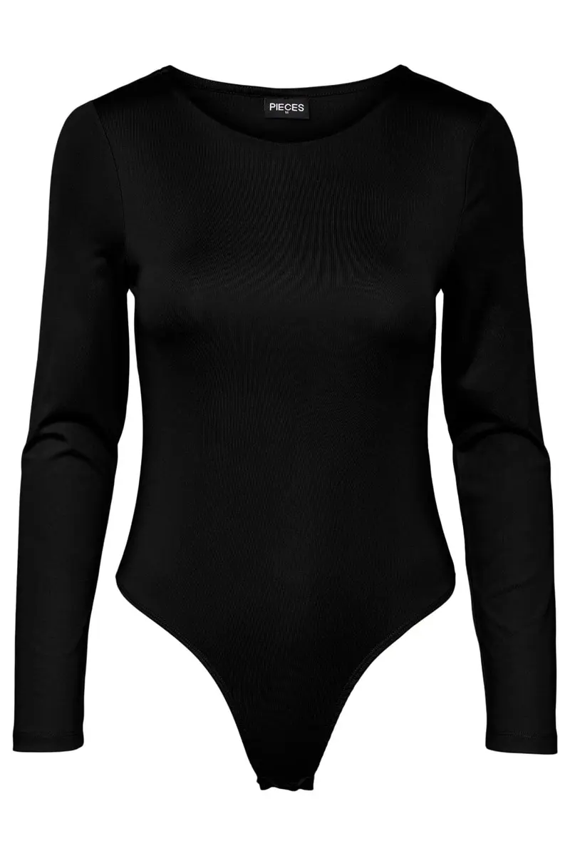 Pieces - Pcneja Ls Bodystocking - 4284630 Black