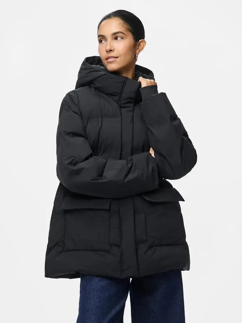 Pieces - Pcnorma Puffer Jacket - 4643991 Black