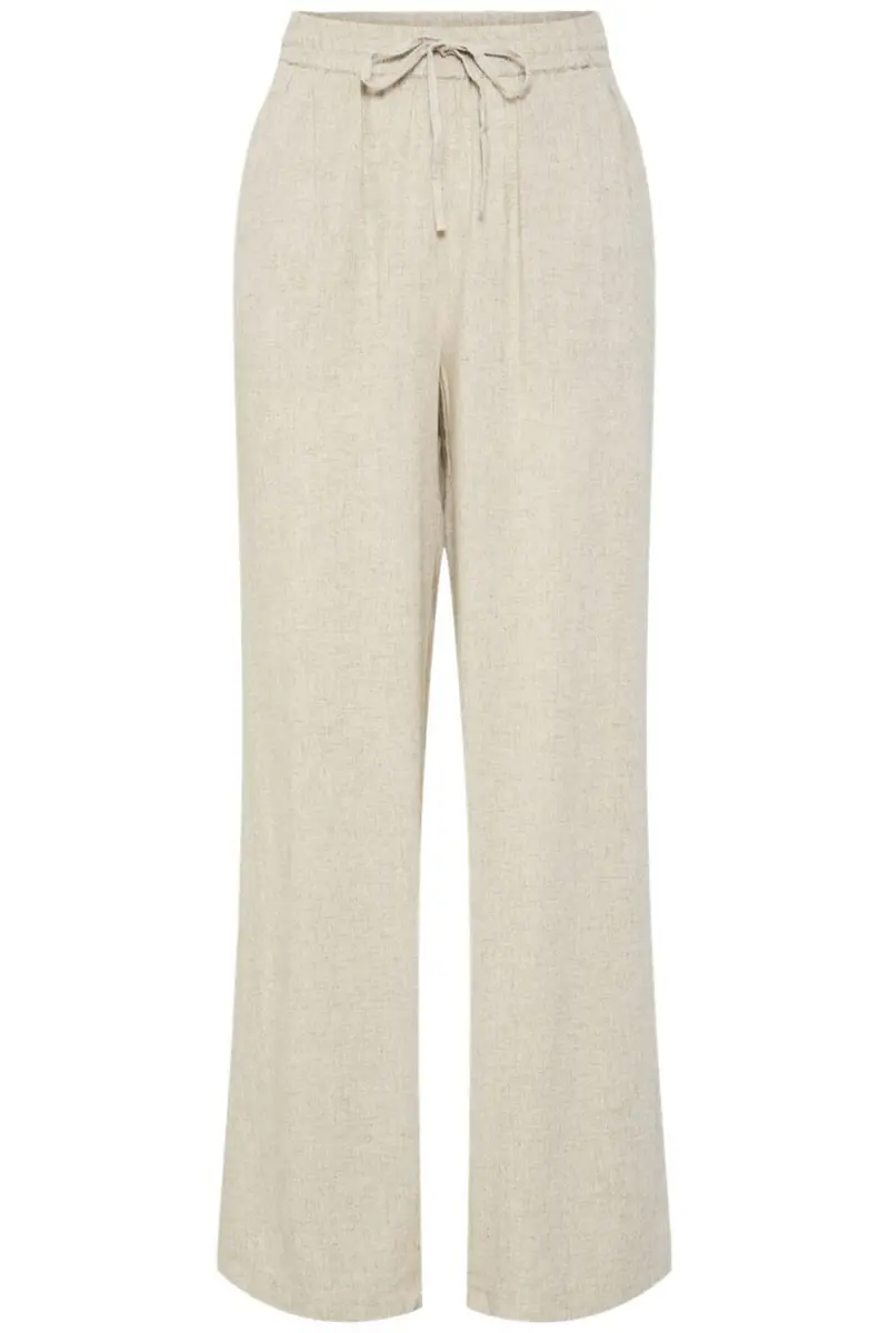 Pieces - Pcpia Wide Pants - 4764583 Birch Melange