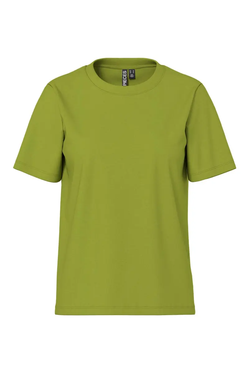 Pieces - Pcria Ss Solid Tee - 4944834 Woodbine