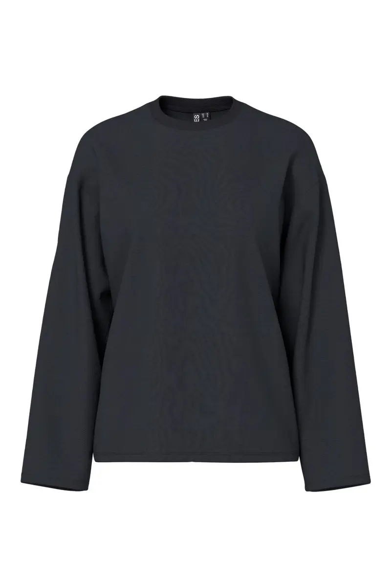 Pieces - Pcsadie Ls Top - 4402191 Black