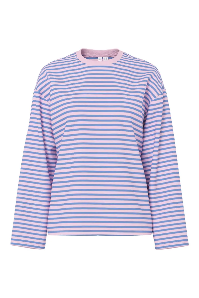 Pieces - Pcsadie Ls Top - 5127780 Flushing Pink Lavender Fields